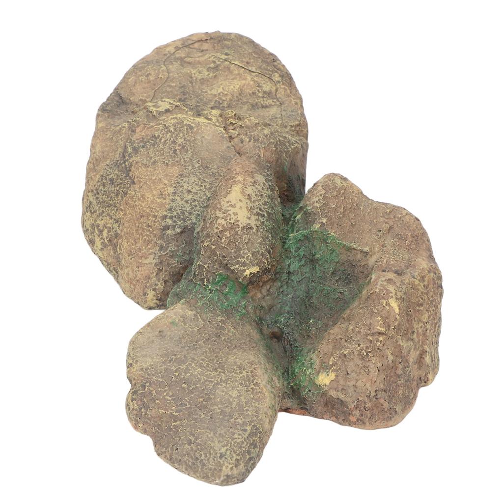 Aquarium Landscape Stone Ornament Simulation Resin Fish Tank Rock Decoration for Fish Playing