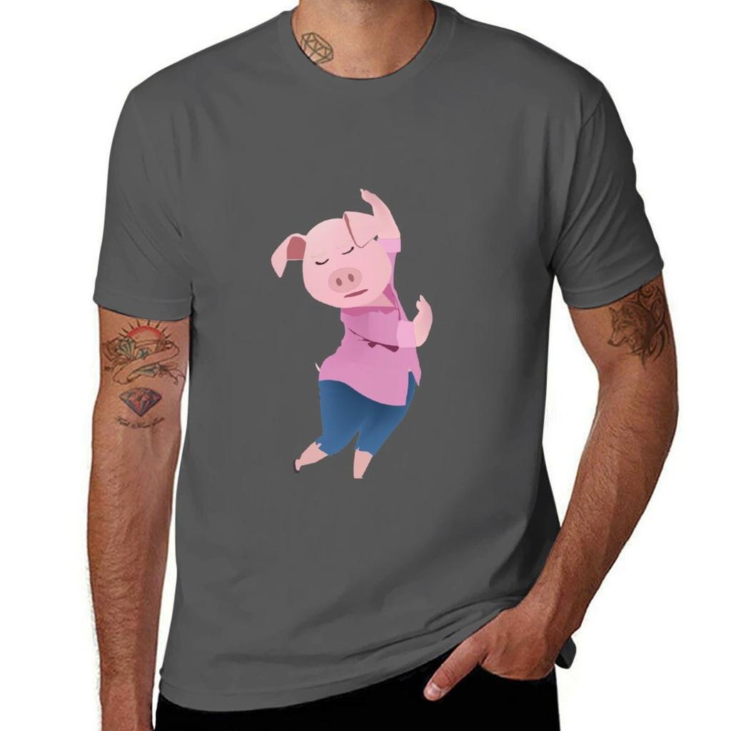 Rosseta Singing Pig Tshirt Breathable Sportswear Tshirt For Unisex