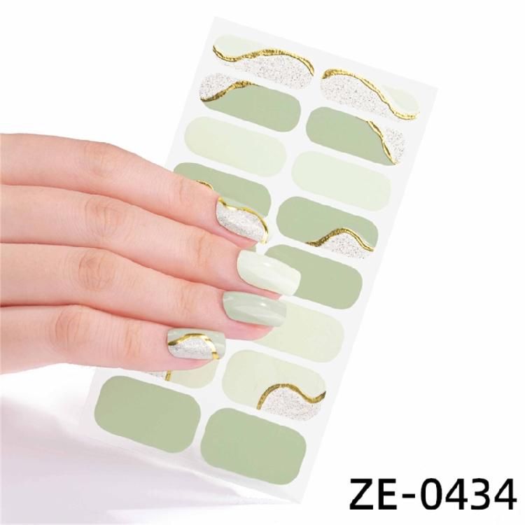 Selbstklebende Maniküre Dekoration Nagelstreifen Mode Nagelaufkleber für Frauen