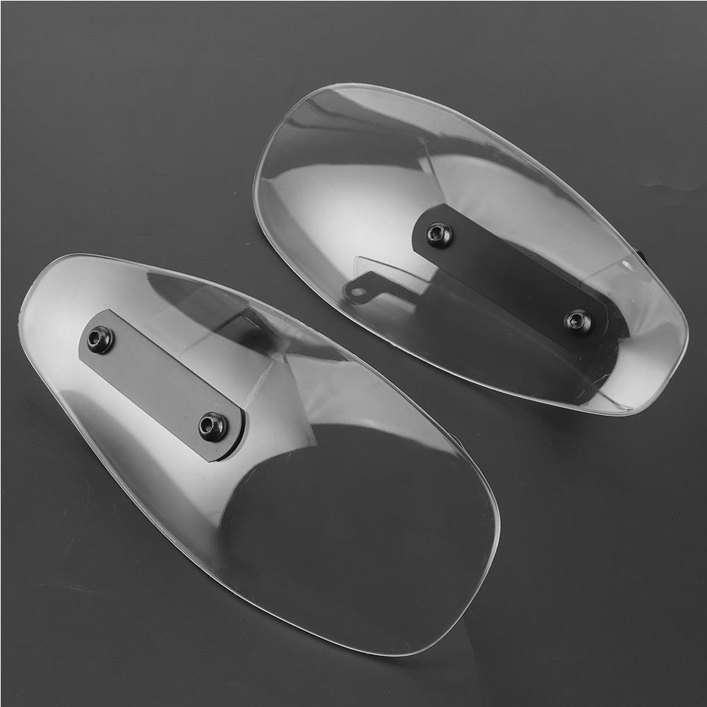 10mm Universal Motorcycle Handguard Acrylic Motorbike Handlebar Wind Shield Fit for