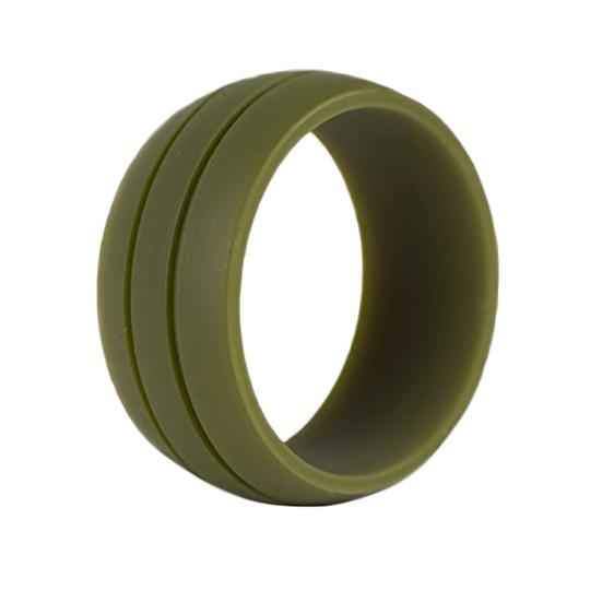 Women Men Flexible Silicone Wedding Ring Outdoor Sports Gym Band Fashion Gift