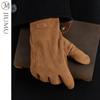 JIUMU Men's Winter Warm Fleece-lined Outdoor Cycling Knit Gloves