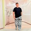 Pantaloni Elefant Lungi Talie Elastică Ajustabilă Șnur Picioare Largi Femei Bărbați Unisex Imprimeu Thailanda Casual Streetwear Plajă Boem Retro Vintage