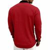 Herren Einfarbige Baseballkragenjacke Lässige Reißverschluss-Bomberjacke Leichter Streetwear-Mantel für Frühling Herbst