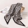 Silk Wool Scarf Fashion Versatile Wrap Shawl Neck Headband Bag Accessory