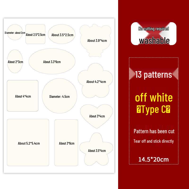 16-Color Self-Adhesive Seamless Repair Patch for Clothes and Jackets