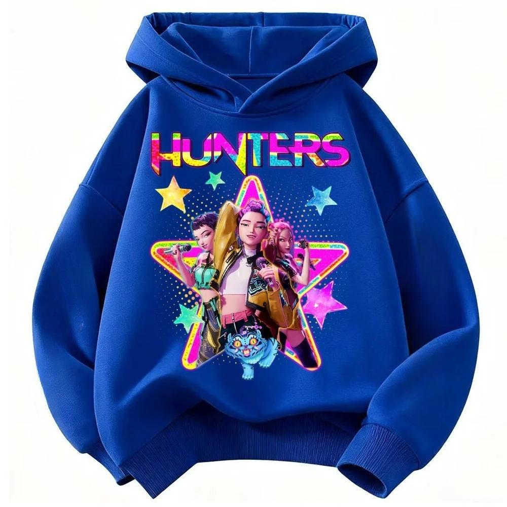 Hoodies & Sweatshirts (Kinder Unisex) Koreanischer KPop Dämonenjäger Kinderpullover Kinderkleidung Winter Warm Kinder Hoodie Sweatshirt