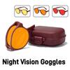 Fashionable Folding Portable Anti Blue Light Night Vision Mirror Versatile with Box Computer Mobile Phone Eye Protection Glasses