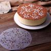 Baking Happy Birthday DIY Art Lace Flower Edge Sugar Sieve Bakeware Template Cake Decorating Tool Spray Molds Cake Stencil Set