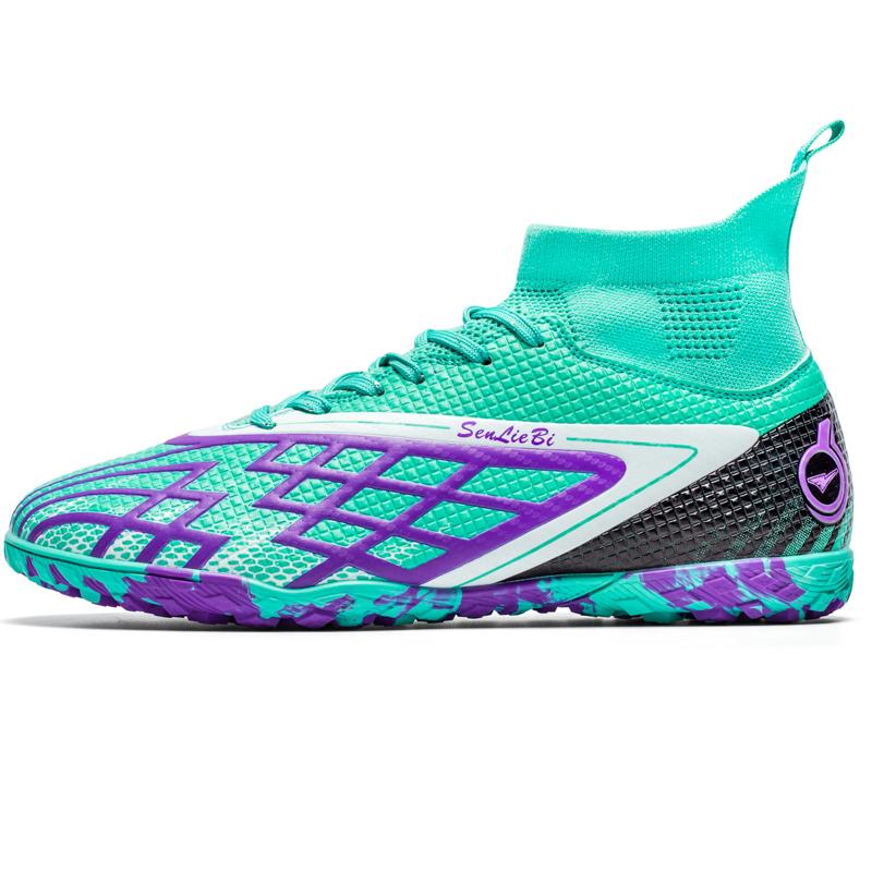 

Soccer Footwear Male Top Quality Society Outside Football Footwear Super Light Tf/Fg Non Slip Sneaker Casual Cozy Soccer Kicks 45