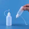 10 Pezzi 5/10/20/30/50/100ML Applicatore con Punta a Ago Contagocce Liquido Riempimento Flaconi Colla Flacone Colla con Punta a Ago per Artigianato Fai da Te Lubrificatore