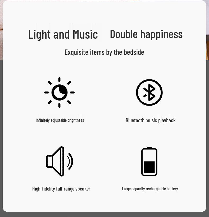 Kreatives Katze Atmosphäre Nachtlicht - USB Wiederaufladbar, Kinder Touch Nachttischlampe