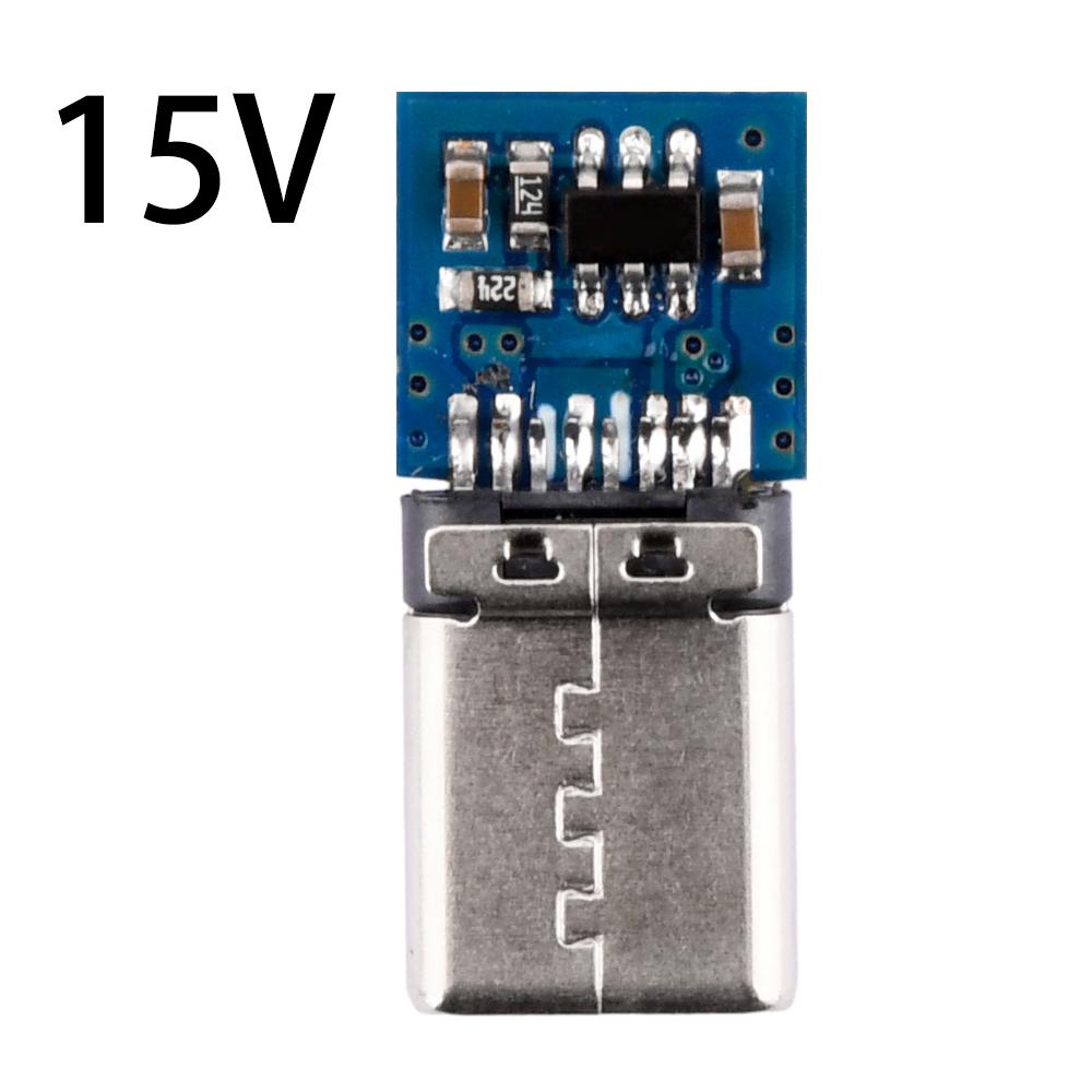 Fast Charge PD/QC Decoy Board 9V 12V 15V 20V PD Decoy Module PD 2 3.0 DC Trigger Cable USB Type-C Male Plug Charge Connector