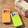 Frosted Silicone Jelly For Magsafe Phone Case For iPhone Air 16 E 15 14 13 12 11 Plus 17 Pro Max 17ProMax Magnetic Charge Cover