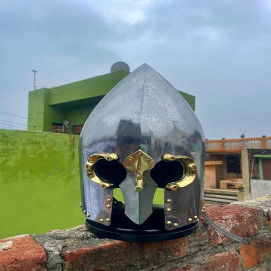 

Christmas Armor 16GA Steel Medieval Lough Henney Viking Helmet Museum Decorative