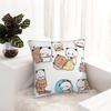 Pillow Cover Bubu Dudu Cute Cartoon Bear Character Cushion Cover Panda Pillow Case For Wedding Party Home Decor Pillowcases