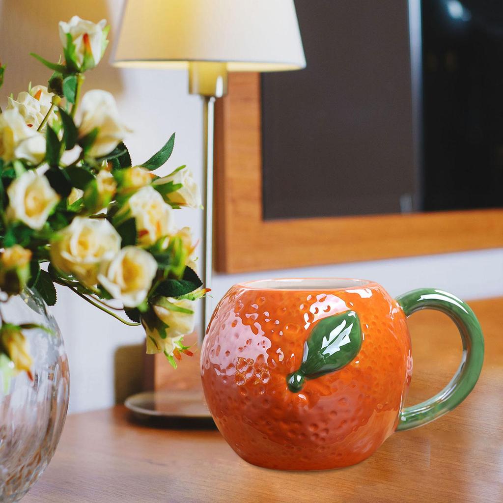 Cute Ceramic Coffee Mug Tableware Juice Dinnerware Milk Cups Porcelain Morning Cup for Kitchen Household Office Holidays