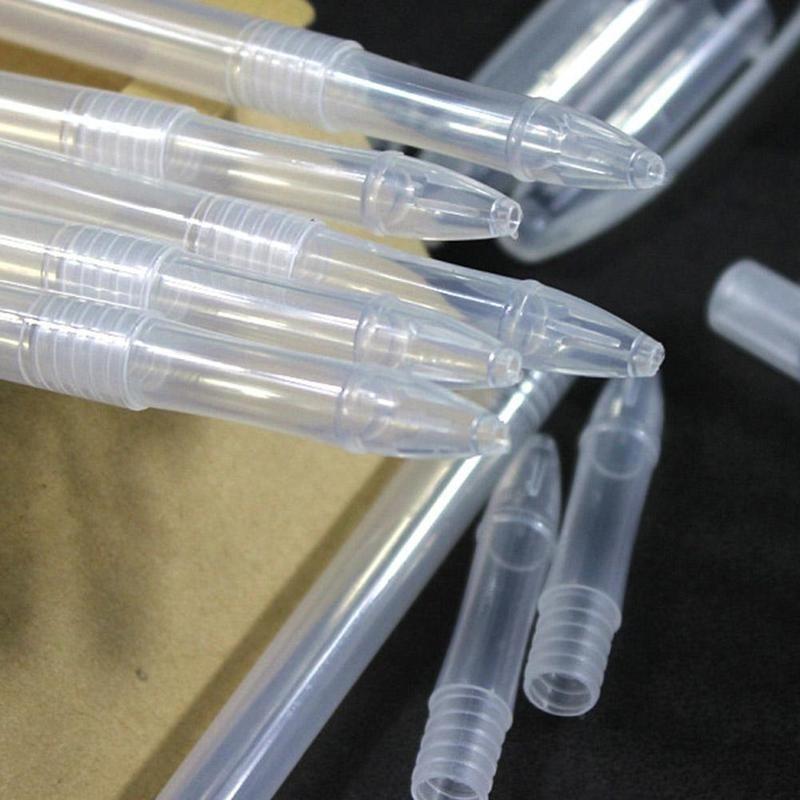 10 Stück Gelstift Hülle Kugelschreiber Transparente Abdeckung Klarer Stift Schreibwaren Büro Schulbedarf Schreibwerkzeuge Bildungsbedarf