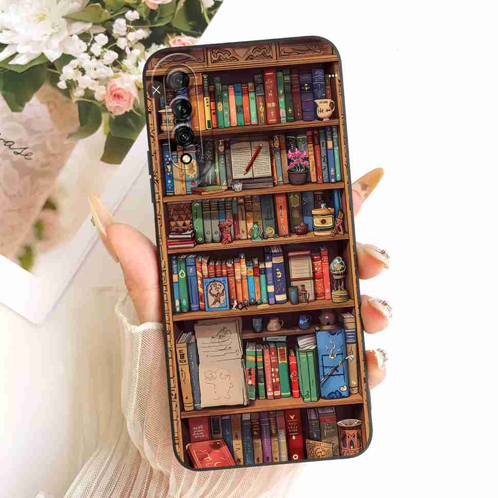 For Huawei Y9s Case Stylish Pretty Girls Flower Cover Soft Silicone Case For Huawei Y9s Y 9s STK-L21 STK-LX3 STK-L22 Back Cover