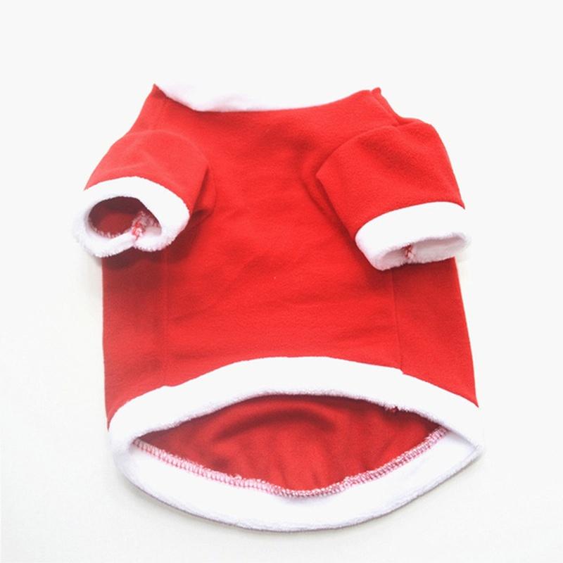 Christmas Pet Sweatshirt Costume Puppy Dog Winter Cute Durable Clothing Pet Xmas Decoration