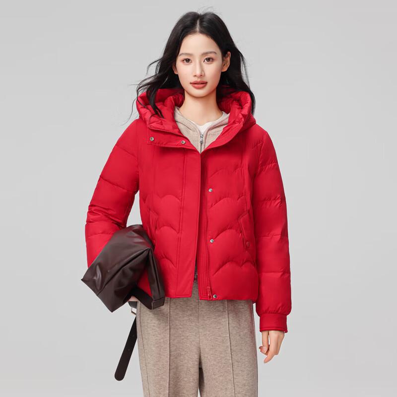 Xuezhongfei Women's Winter Hooded Down Jacket