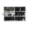198PCS Motorcycle Sportbike Windscreen Fairing Bolts Kit Fastener Clips Screws for Honda Kawasaki Ducati