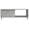  Coffee Table, Concrete Grey, 90x50x36.5 Cm