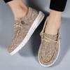 Breathable Slip-On Canvas Sneakers for Men - Non-Slip Shoes for Spring and Summer