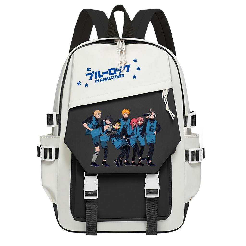 Animation Peripheral Style School Bag Campus Male And Female Students Casual Versatile Composite Cloth Backpack