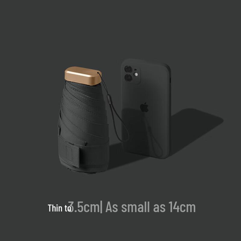 Compact Dual-Use Capsule Umbrella