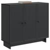 Sideboard Black 89 x 34.5 x 80 cm Particleboard