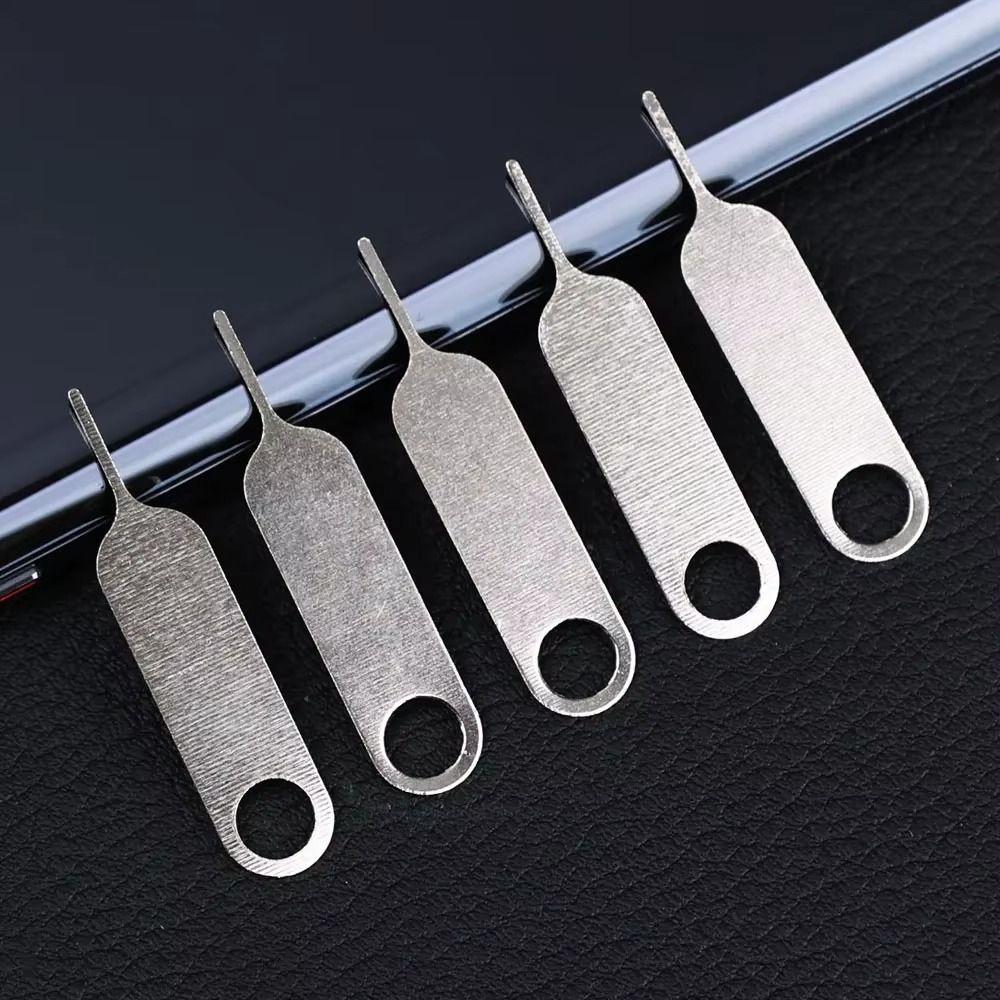 100Pcs Anti-Lost SIM Card Removal Tool Ejecting Removal Needle for Cell Phone Smartphone