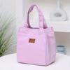 Satchel Lunch Tote Box, Lightweight Portable Lunch Storage Bag, School Office Picnic Lunch Handbag