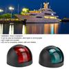 2 Stück Signallampe Rot Grün LED Wasserdicht Bootsnavigationslicht 12V 24V