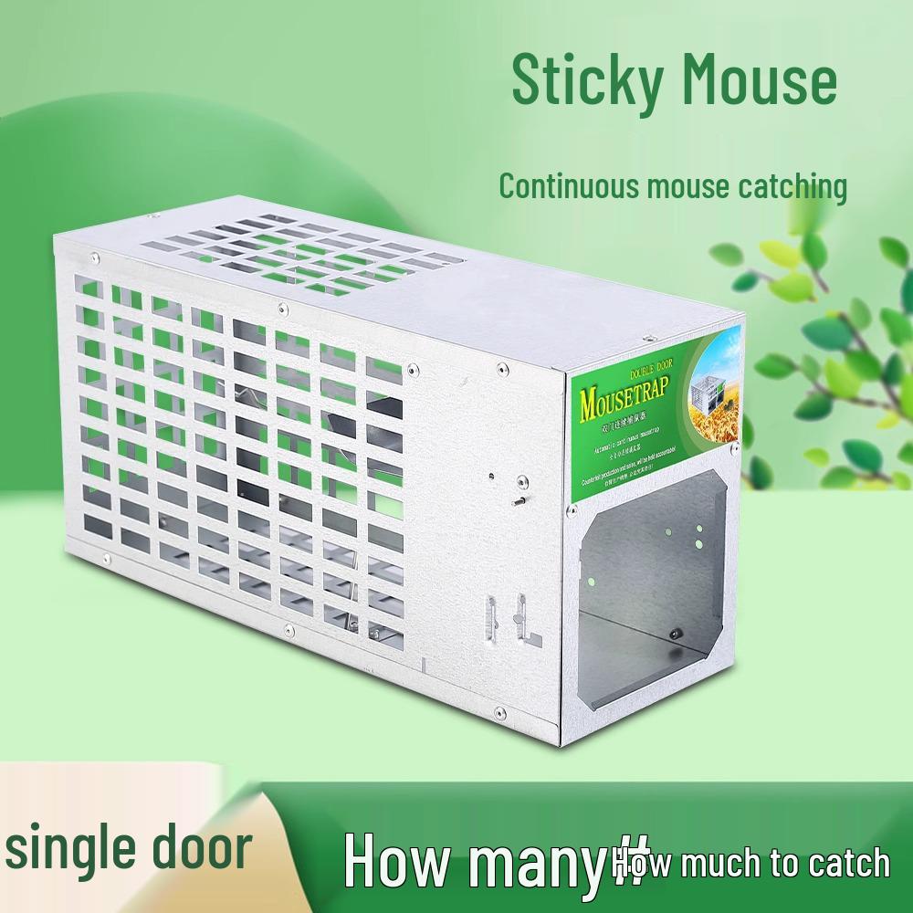 Automatic Snap Rat Trap Cage: Efficiently Catch & Eliminate Rodents