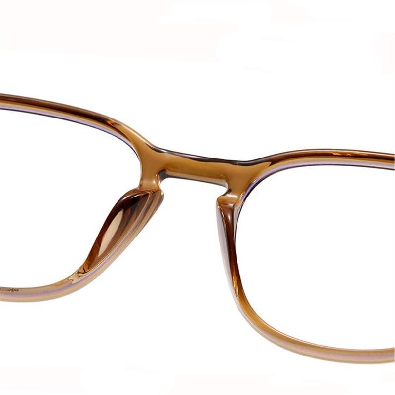 -0.5 -0.75 To -6.0  Square Customize Prescription Eyeglasses Women Men Anti-Reflective Student Finished Glasses Nearsighted