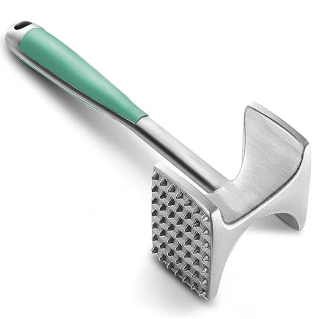 Meat Tenderizer Hammer with Comfortable-Grip Handle, Dual-side Mallet for Kitchen, Heavy Duty Pounder For Tenderizing Steak, Beef and Fish