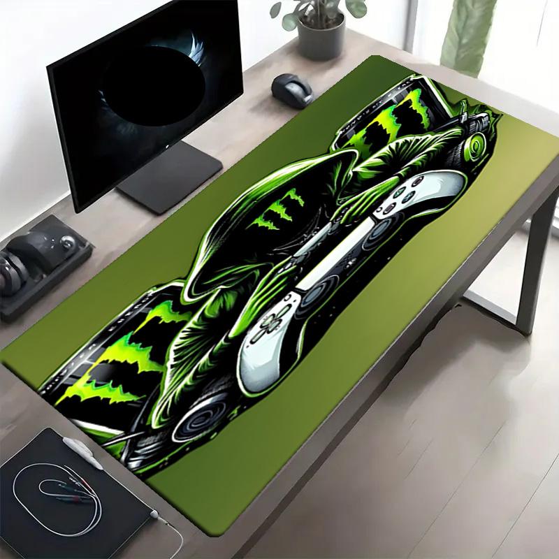 Podložka pod myš s potiskem Monster Energy, Protiskluzová podložka na plochu pro klávesnici, pro PC Laptop Herní Pracovní Denní Použití, Skvělý Festivalový Narozeninový Dárek