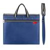 Waterproof Business Meeting Tote with Zipper, Large-Capacity Laptop Storage Briefcase