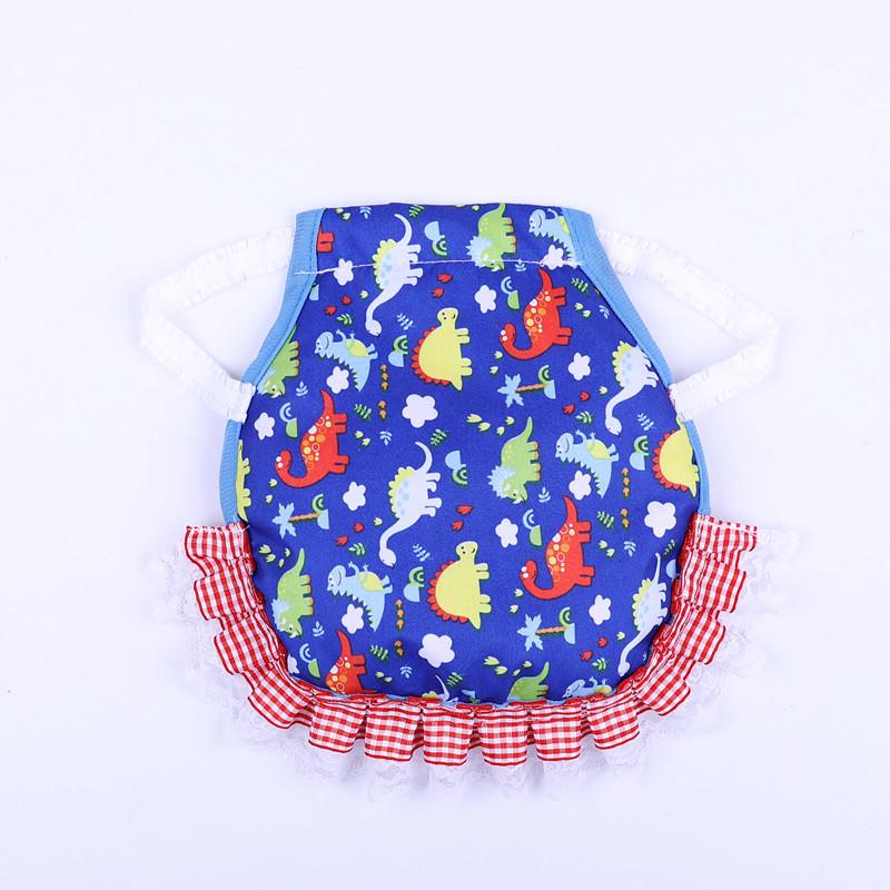 Dual-Layer Hen Saddle Apron with Feather and Back Protector