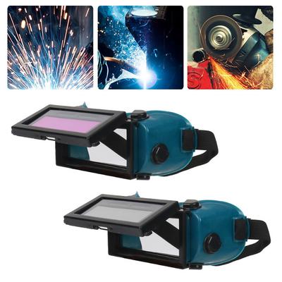 Solarbetriebene Schweißmaske mit automatischer Verdunkelung, Schweißhelm, Augenschutz, Schweißerbrille, Lichtbogenschutzhelm für Schweißgeräte