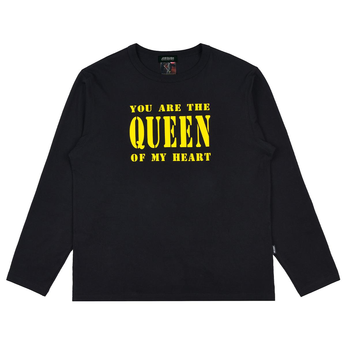 Королева-джоггер Тексты песен L/S (черный) Cotton 100%/Os