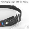 Motion Sensor Headlamp Ultra-Bright LED Headlamp Gesture Control Waterproof Lightweight USB-C Rechargeable Outdoor Headlamp for Camping Hiking