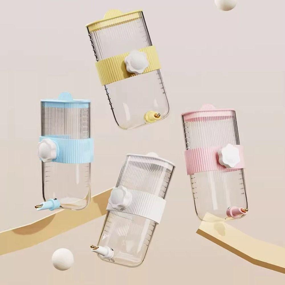 Practical Wall Mount Bird Water Drinker No Drip 360ML Parrot Water Bottle Automatic with Scale Pet Hanging Feeder Pet Supplies