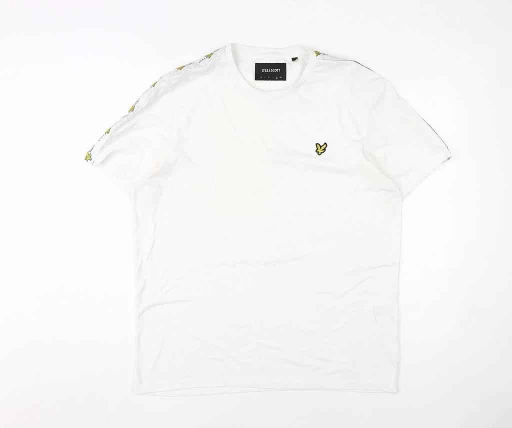 Lyle & Scott Men's White XL Short Sleeve T-Shirt
