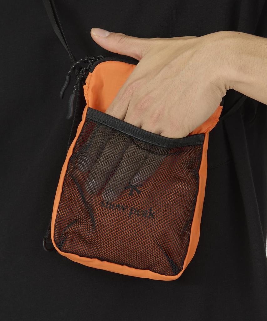Snow Peak New Standard Sacoche NSD-AC-25AU004 Sacoche Mini Bag for Men and Women, Black One