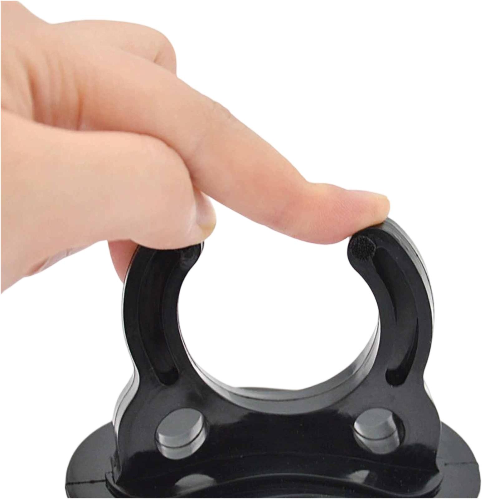 

Rubber Paddle Buckle for s – Inflatable Paddle Holder & Fixing Seat for Easy Rowing One Size чорний