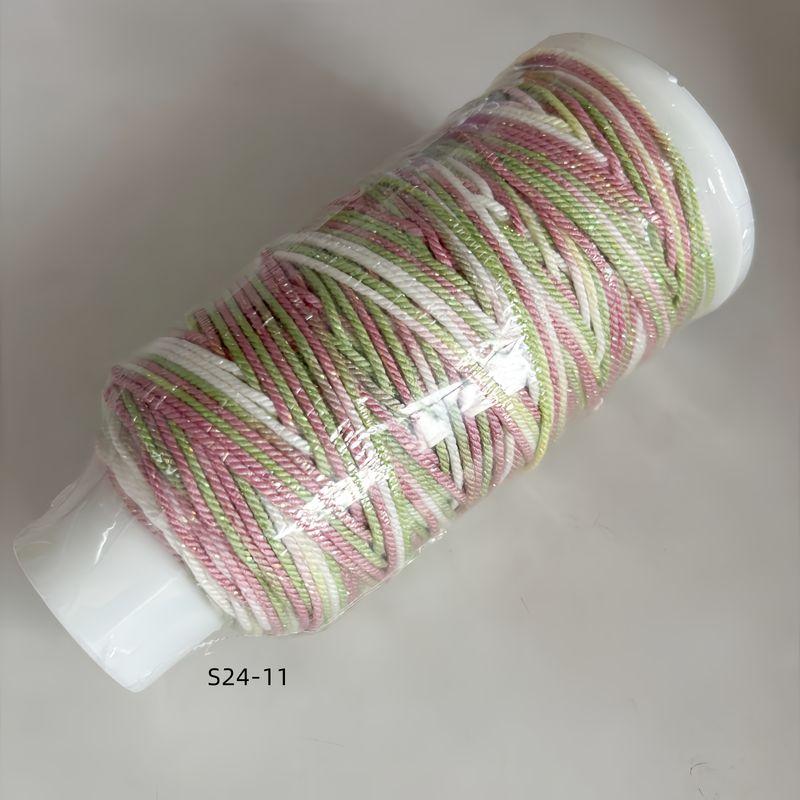 

Хлопковые нити ручной работы/24/30 Тибетская секционная окрашенная кисточка-бахрома для коллекционных изделий, плетеный вручную шнурок для рук, ремешок для рук, шнурок Бодхи S24-11(1 axis)