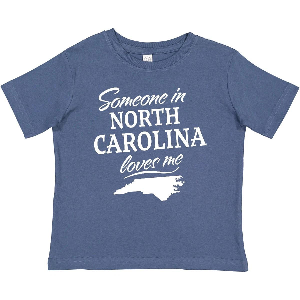 Inktastic Someone In North Carolina Loves Me Baby T-Shirt State Home Family Kids 140