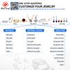 Redleaf Fashion Jewelry 18K 24K Gold Men Women Minimalist 925 Sterling Silver Ring Gold Plated Ring